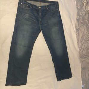 Men’s Levi's 559 Dark Blue Relaxed Fit Jeans 44/32